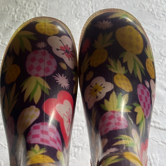 I love yokids Girls Rain Boots Size 4 - Picture 5 of 10